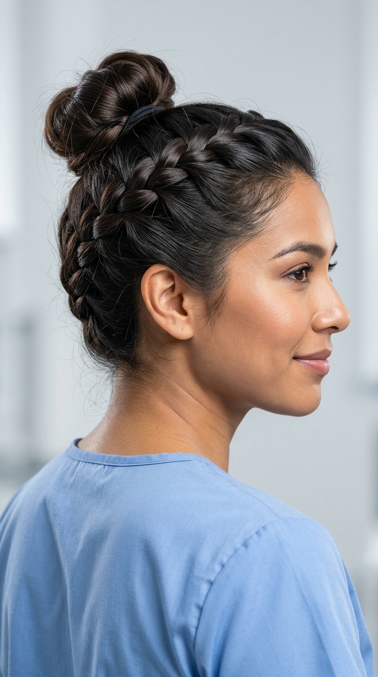 Reverse French Braid (Upside Down)