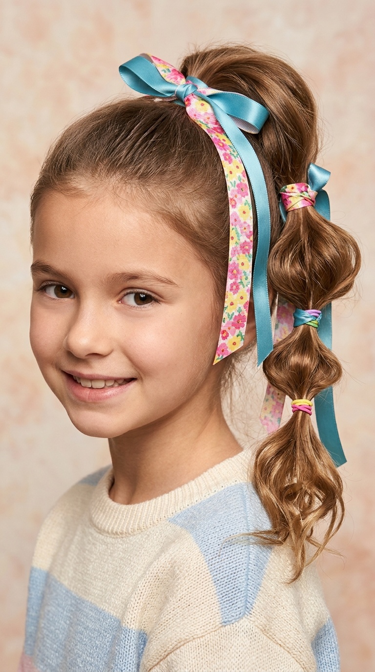 Ribbon Accented Pony