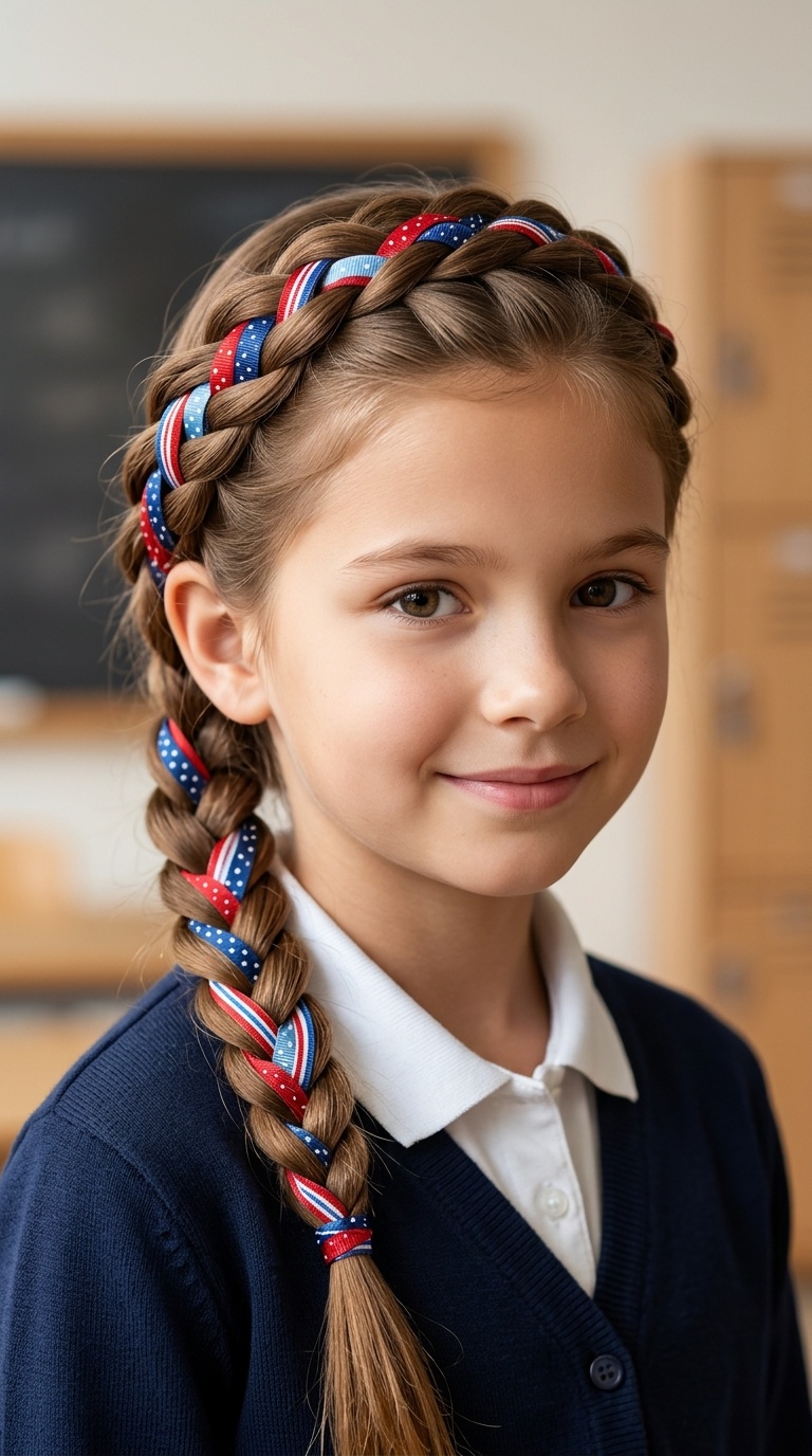 Ribbon-Intertwined Braid