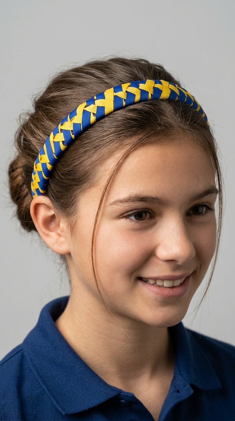 Ribbon-Wrapped Headband Style