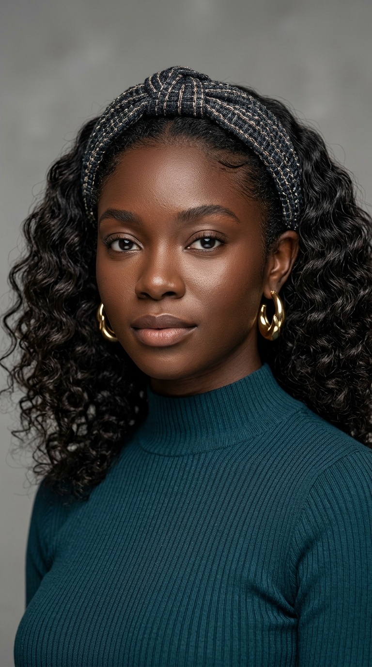 Rippled Waves with a Statement Headband