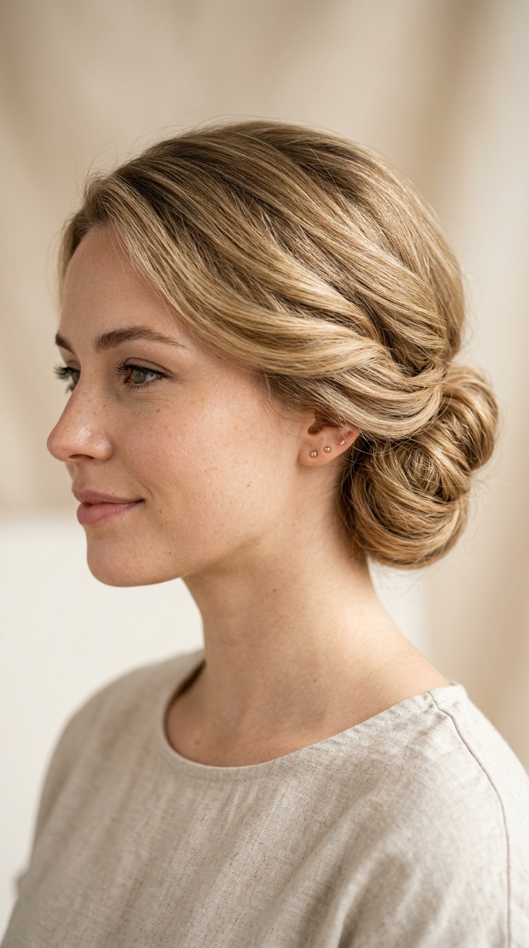 Rolled Tuck Updo