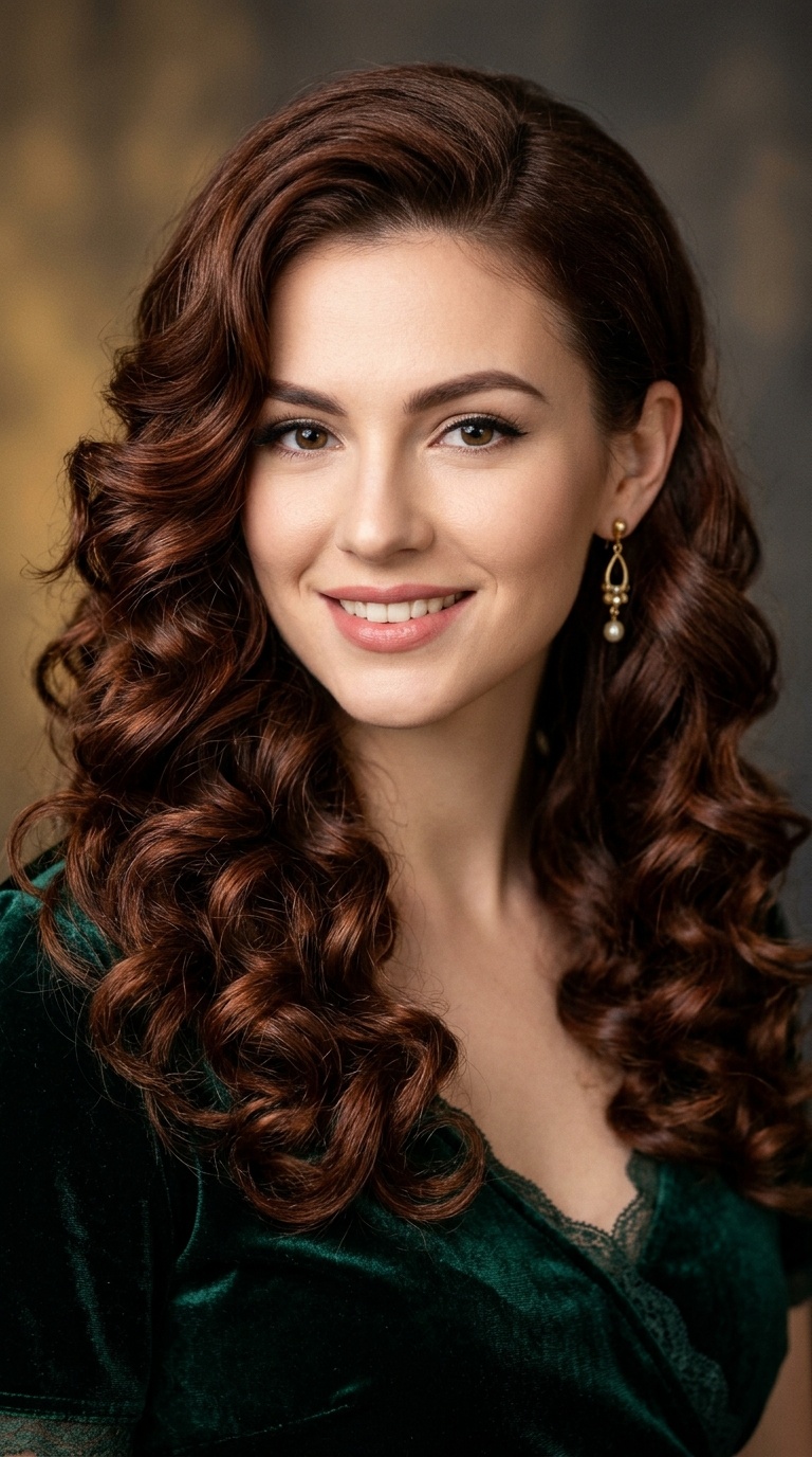 Romantic Barrel Curls