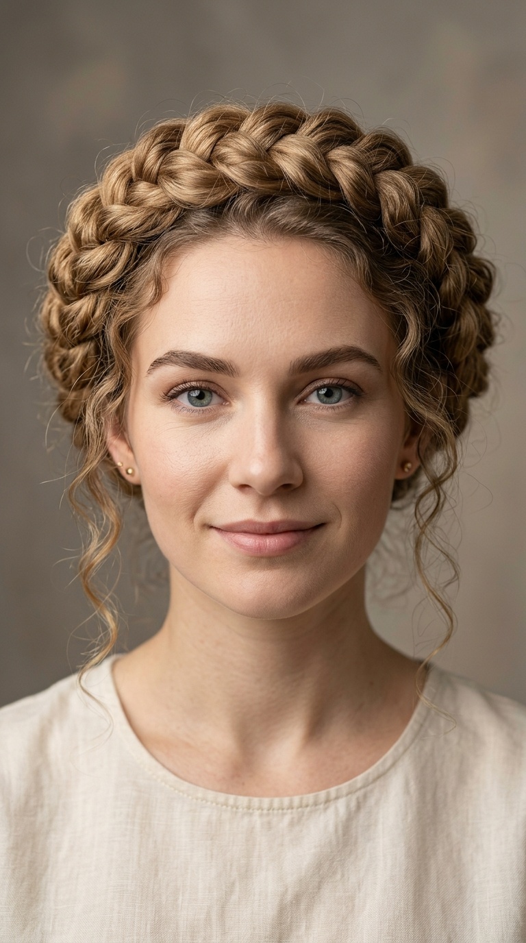Romantic Braided Crown
