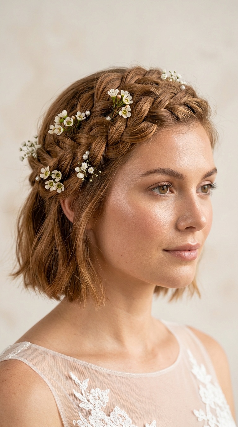 Romantic Braided Halo