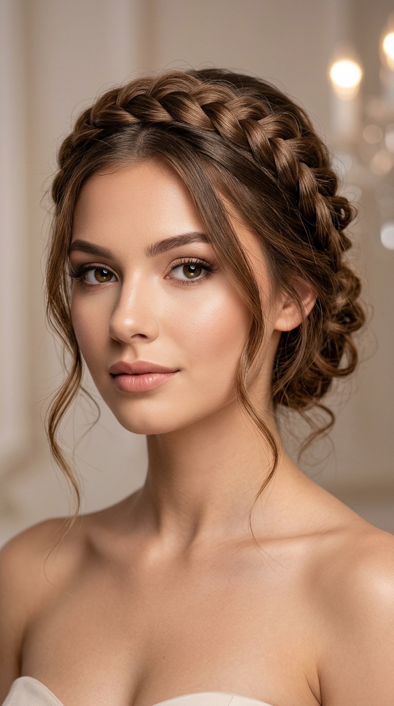 Romantic Braided Halo