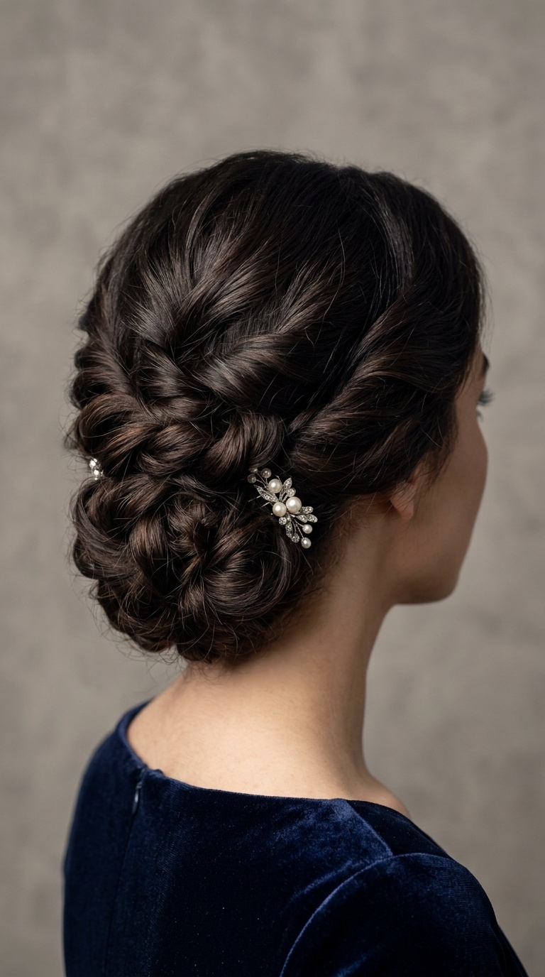 Romantic Knotted Updo