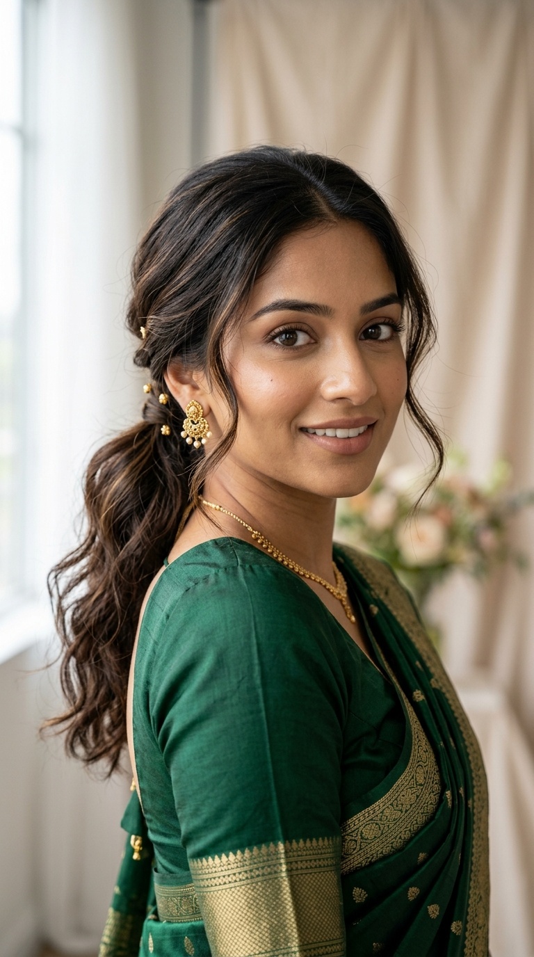 Romantic Low Ponytail