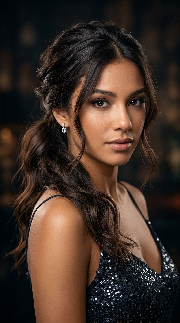 Romantic Low Ponytail