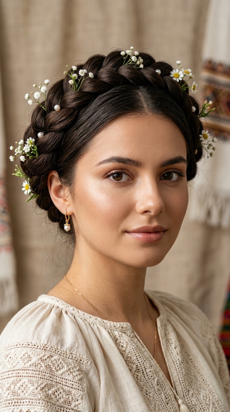 Romantic Milkmaid Braids