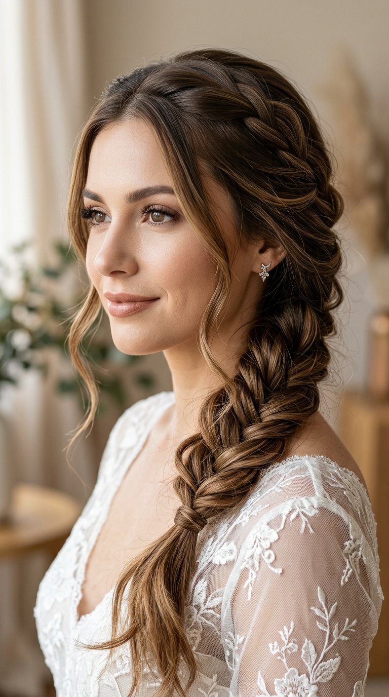 Romantic Side Braid