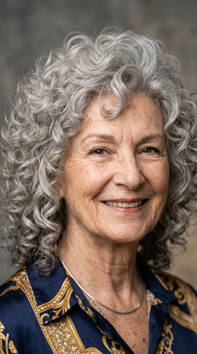 Romantic Soft-Permed Ringlets