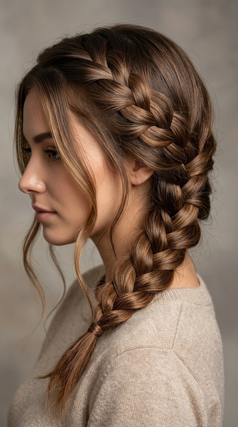 Romantic Waterfall Braid