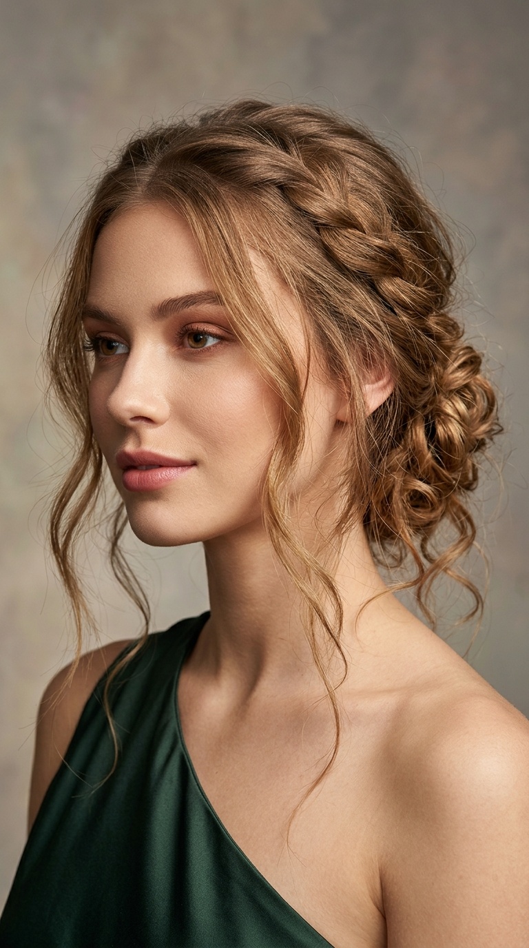 Romantic Wispy Updo