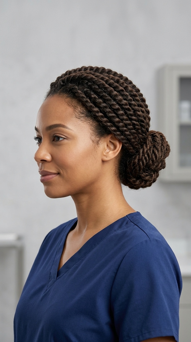 Rope Twist Bun