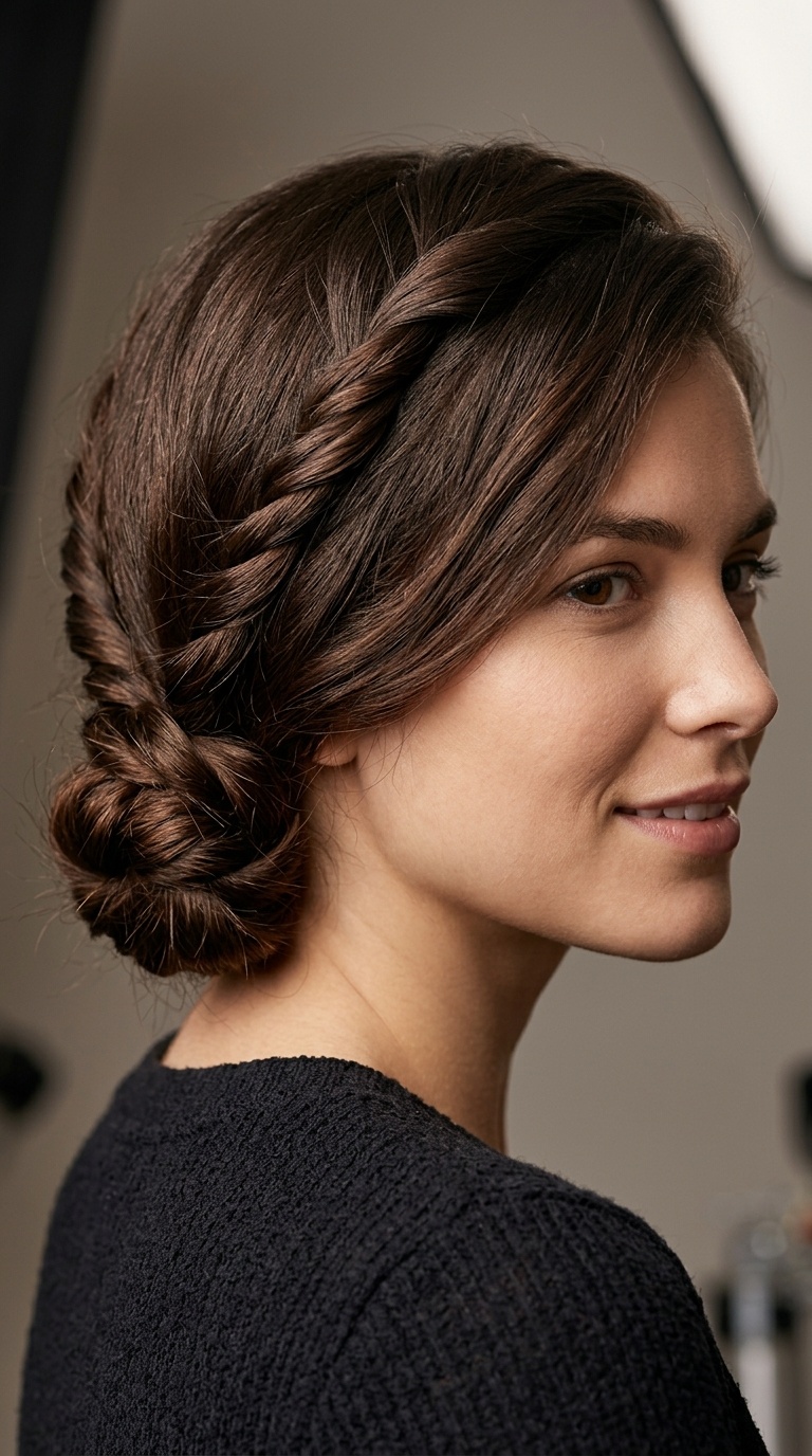 Rope Twist Low Knot