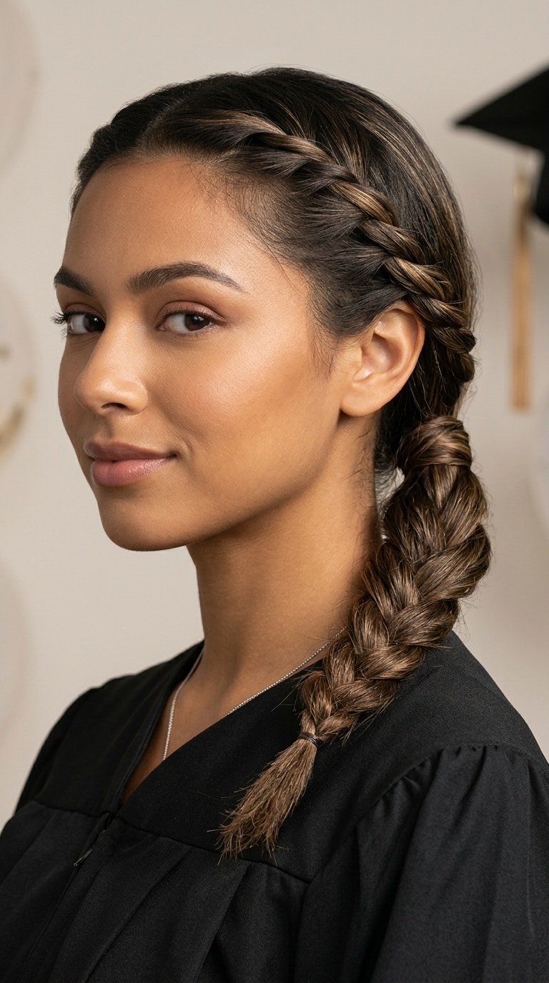 Rope Twist Low Ponytail