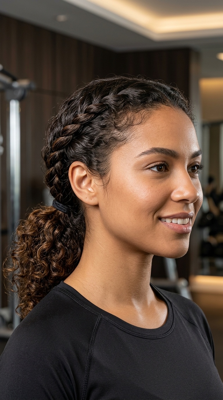 Rope Twisted Low Pony