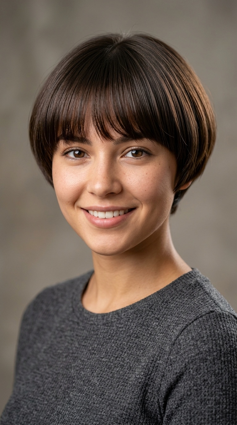Rounded Bowl Cut