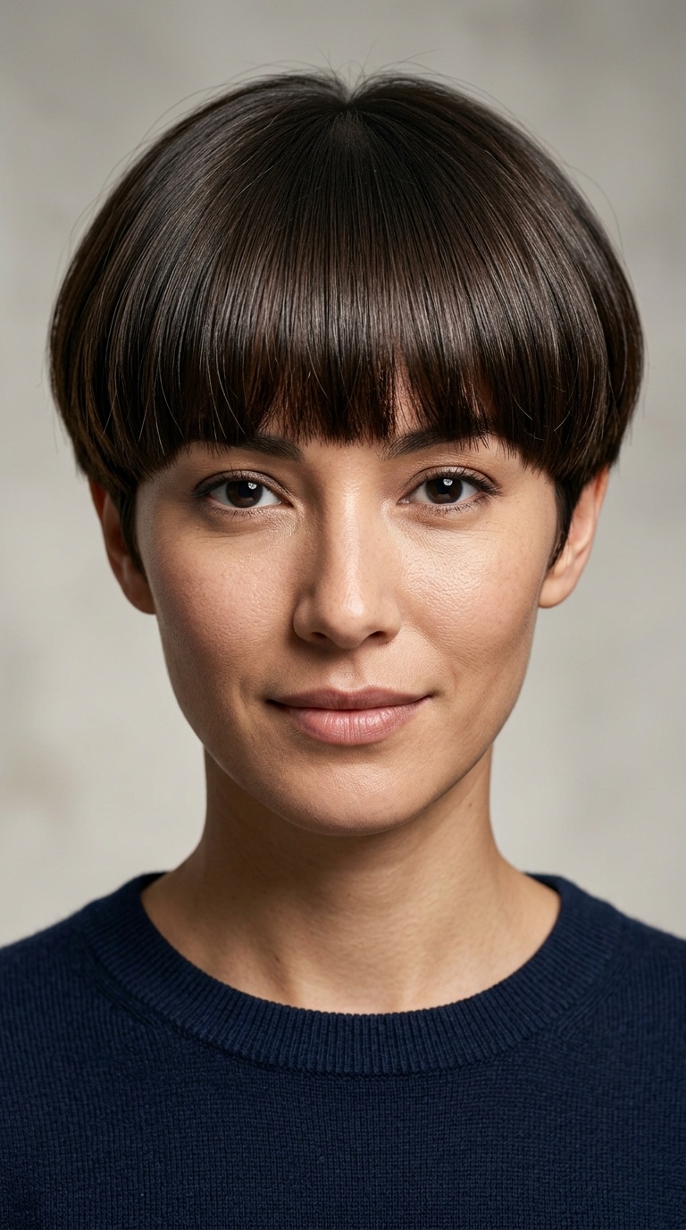 Rounded Bowl Cut