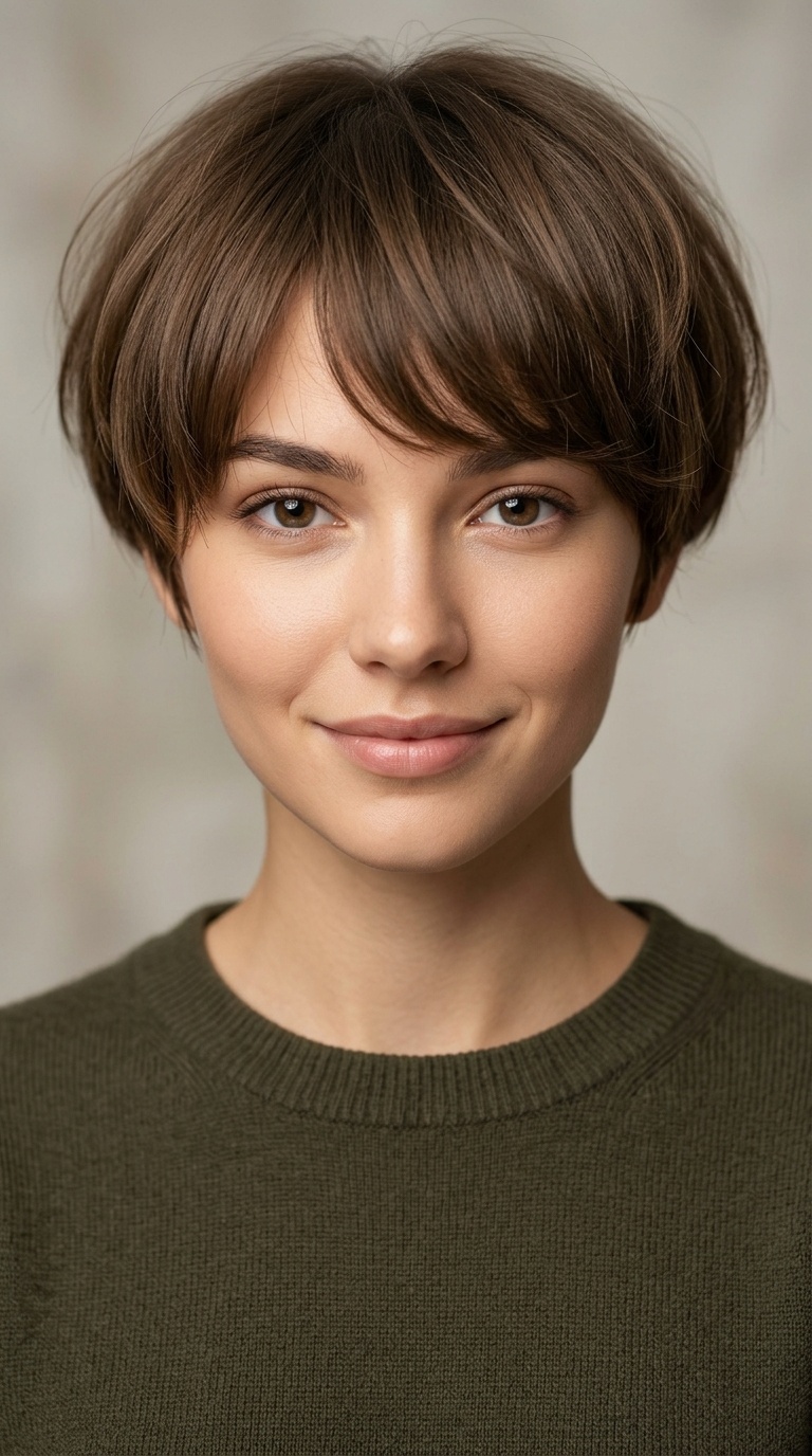 Rounded Bowl Cut Softness