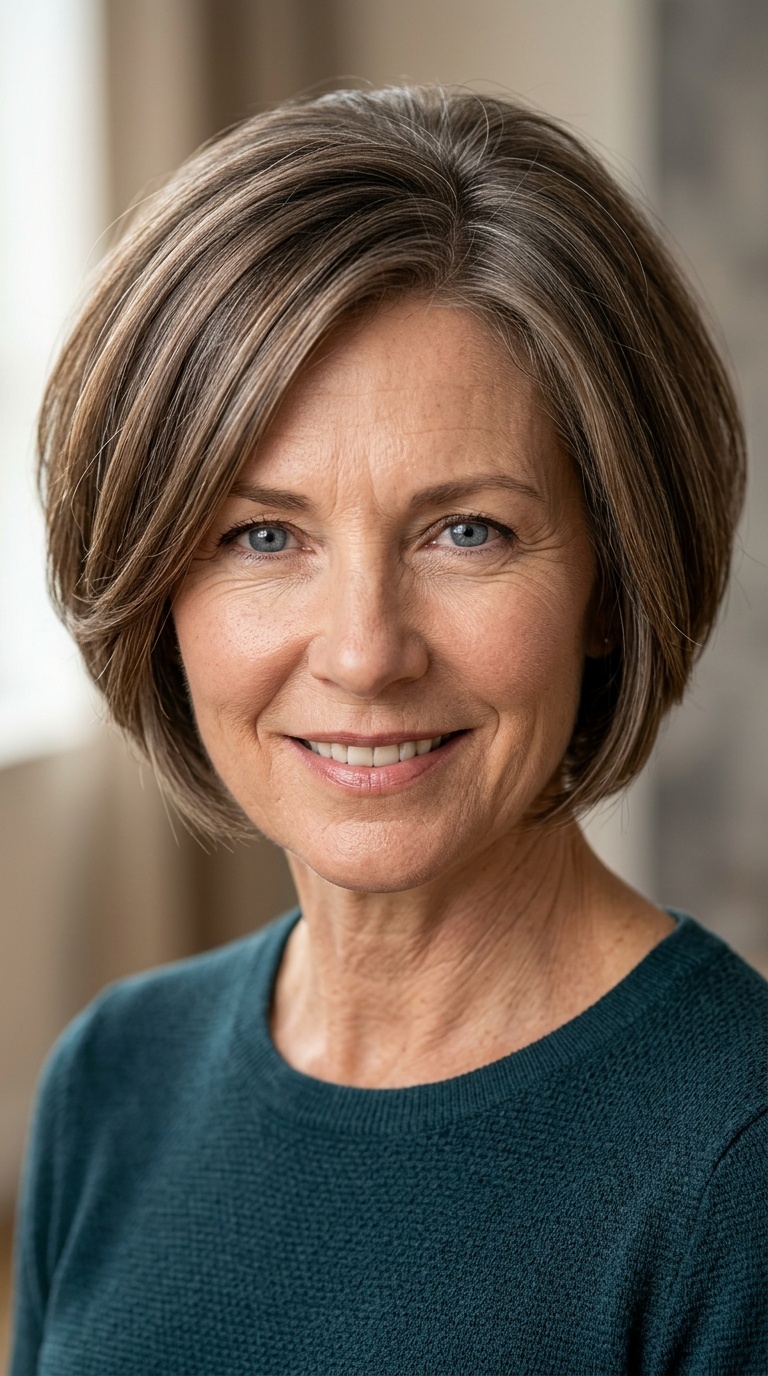 Rounded Graduation Bob