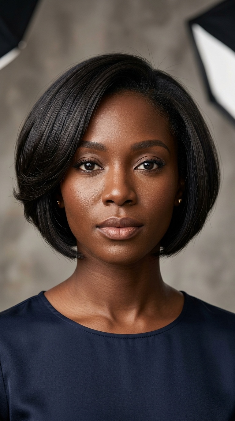 Rounded Inverted Bob