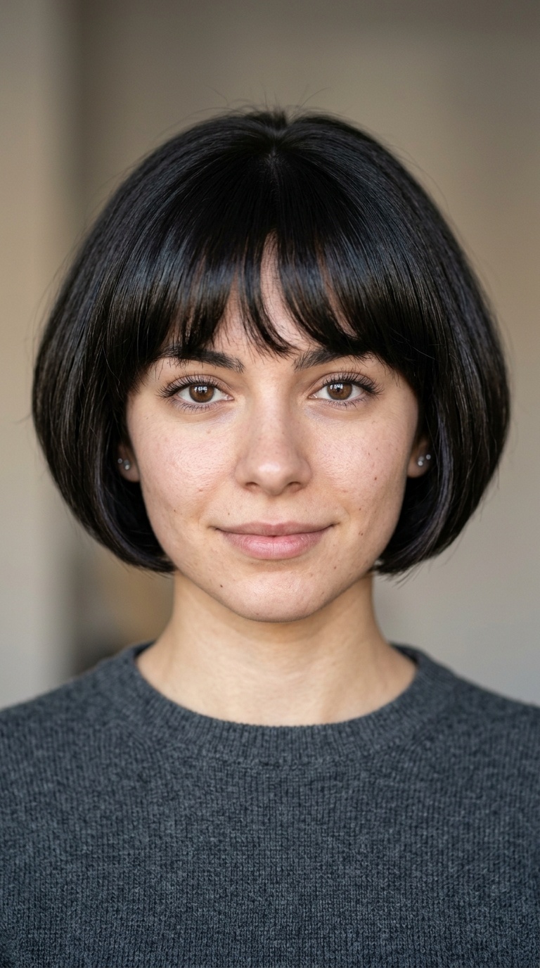 Rounded Pageboy Bob