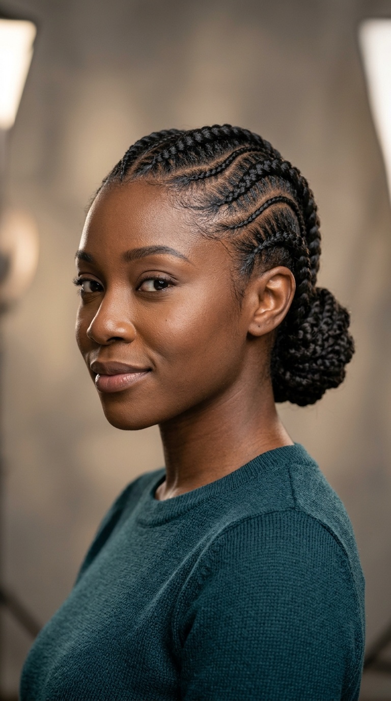S-Curve Artistic Cornrows