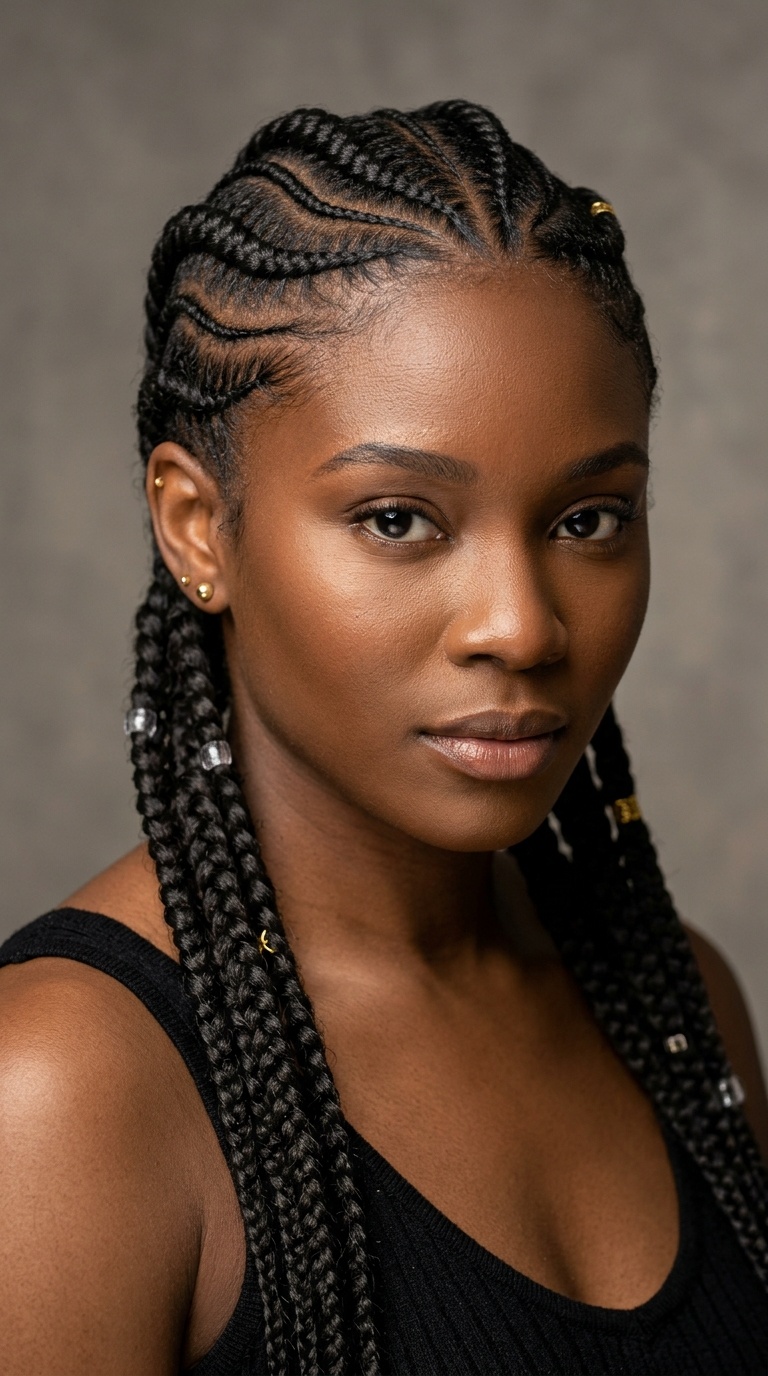 S-Shaped Feed-In Braids