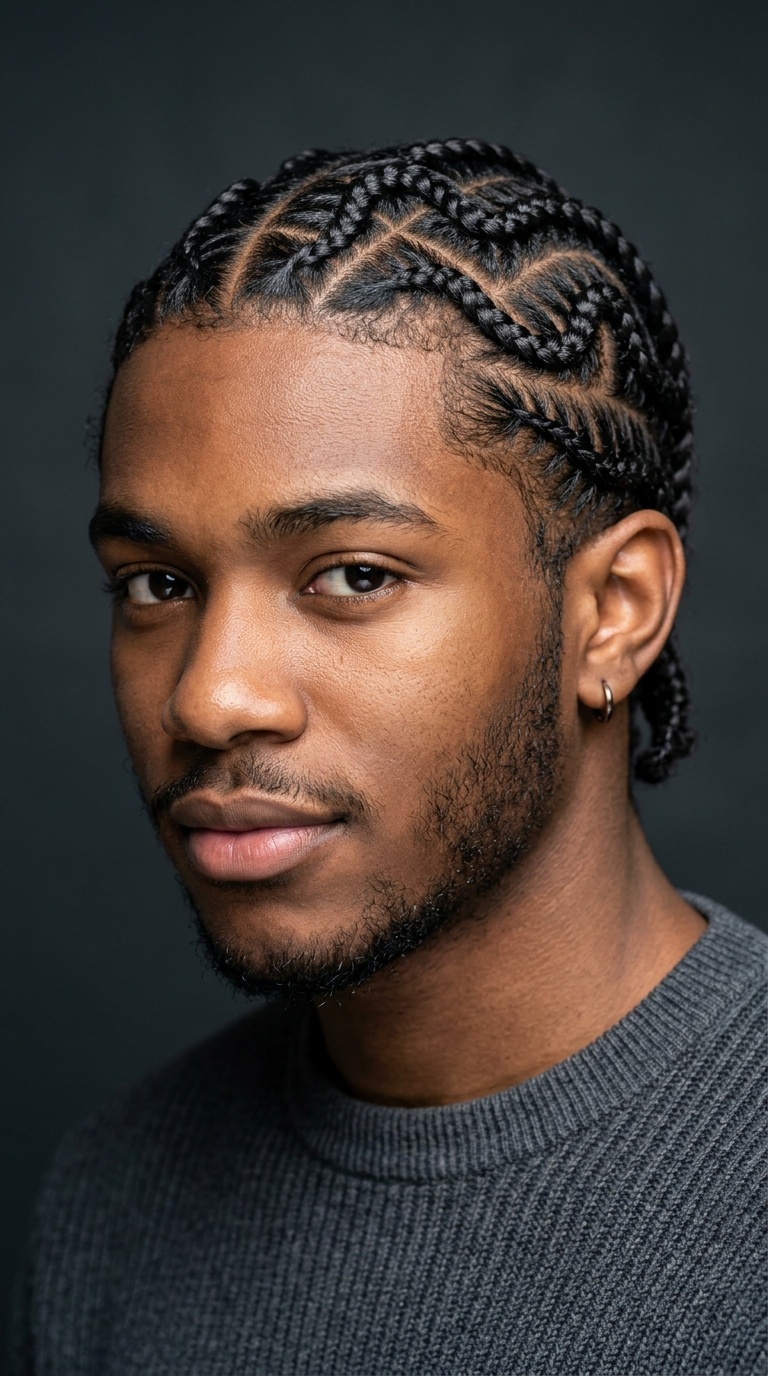 S-Shaped Snake Braids