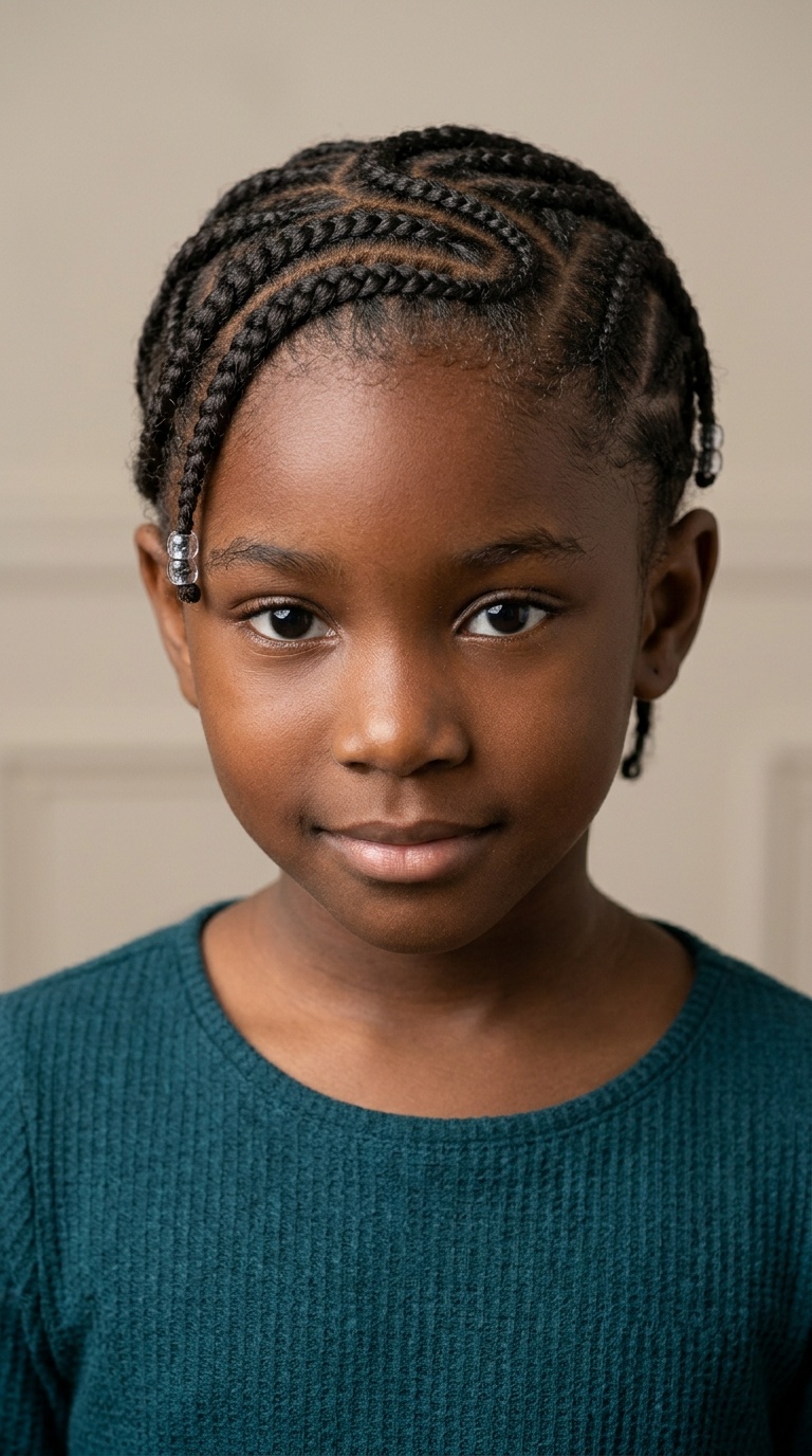 S-Shaped Swirl Braids