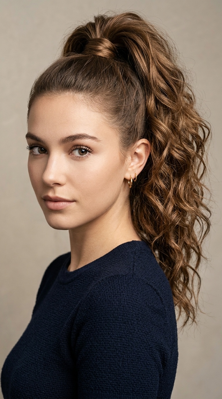 Salt-Spray Textured Ponytail