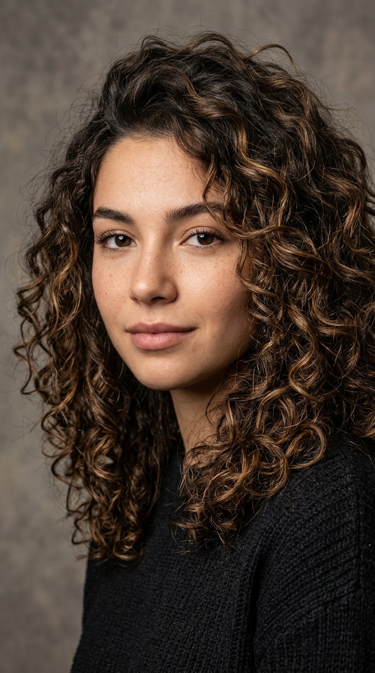 Salt-Sprayed Textured Curls