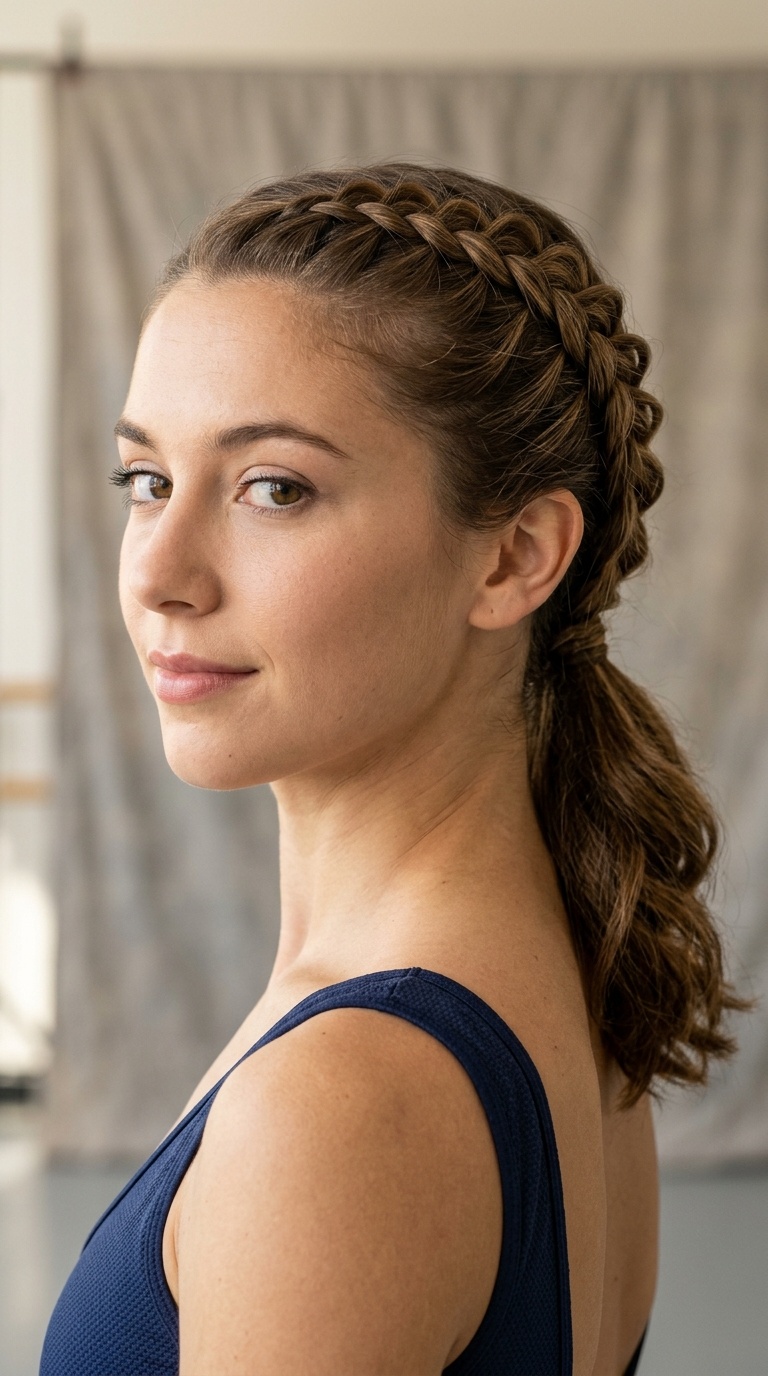 Scalloped Edge French Braid