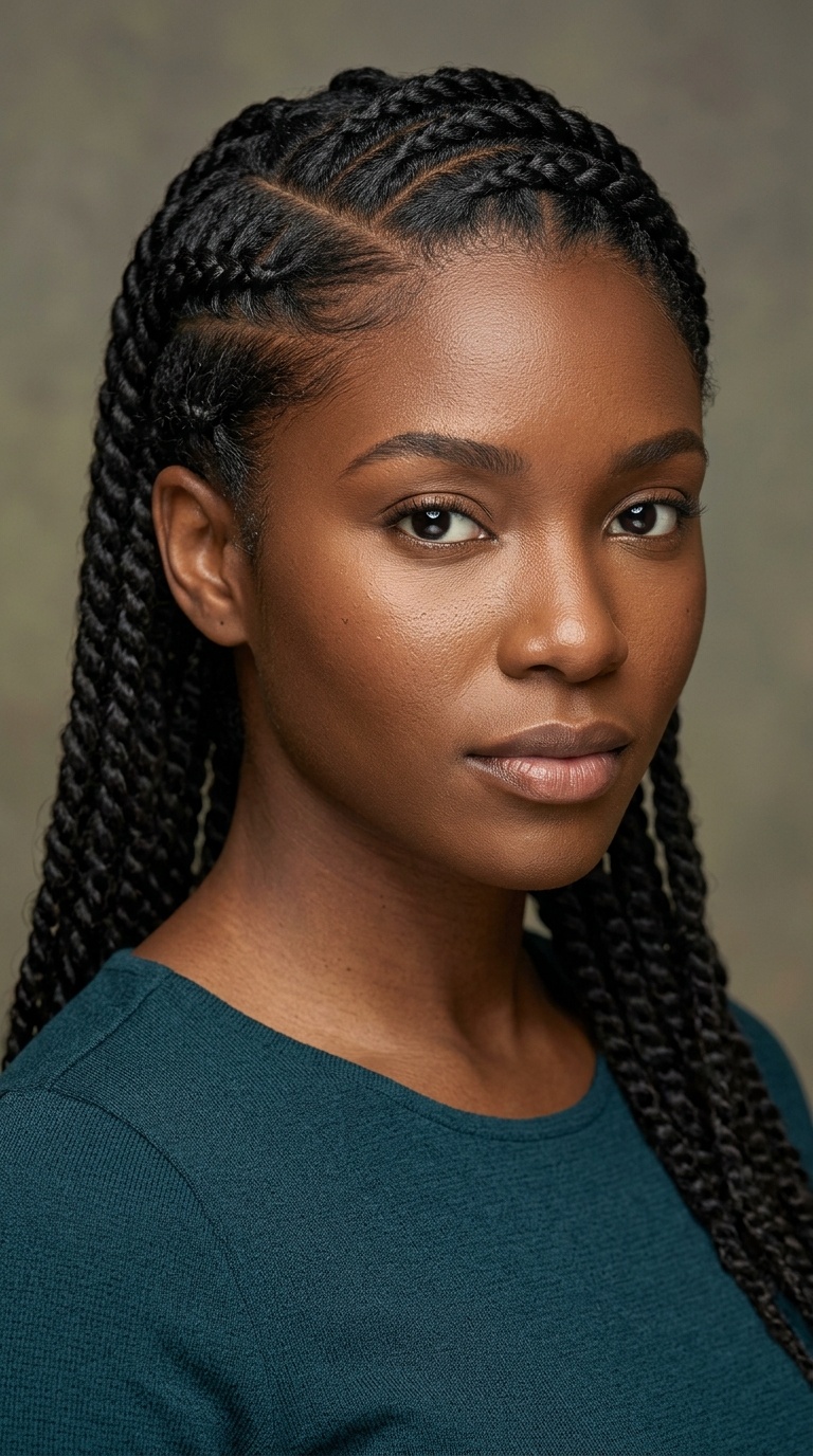 Scalp-Close Flat Twists