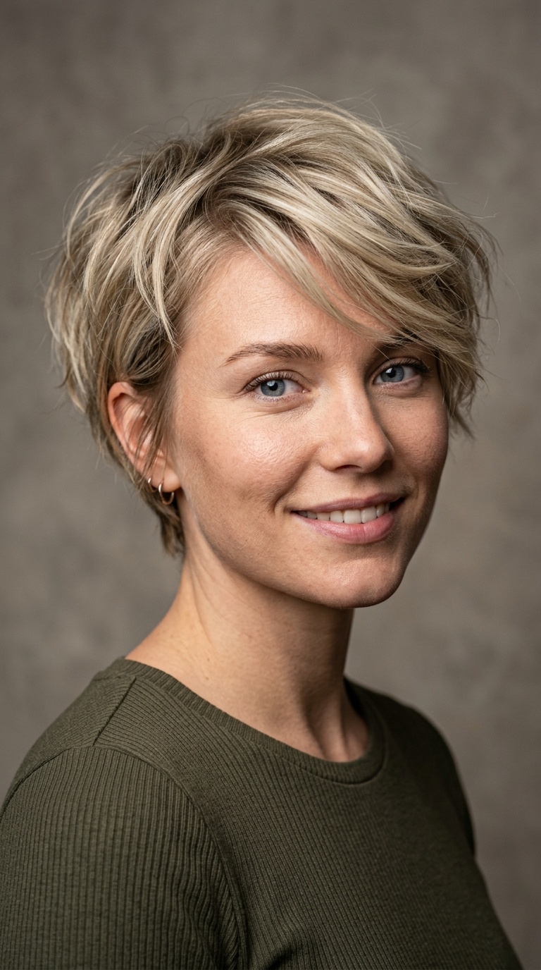 Scandi-Blonde Bixie