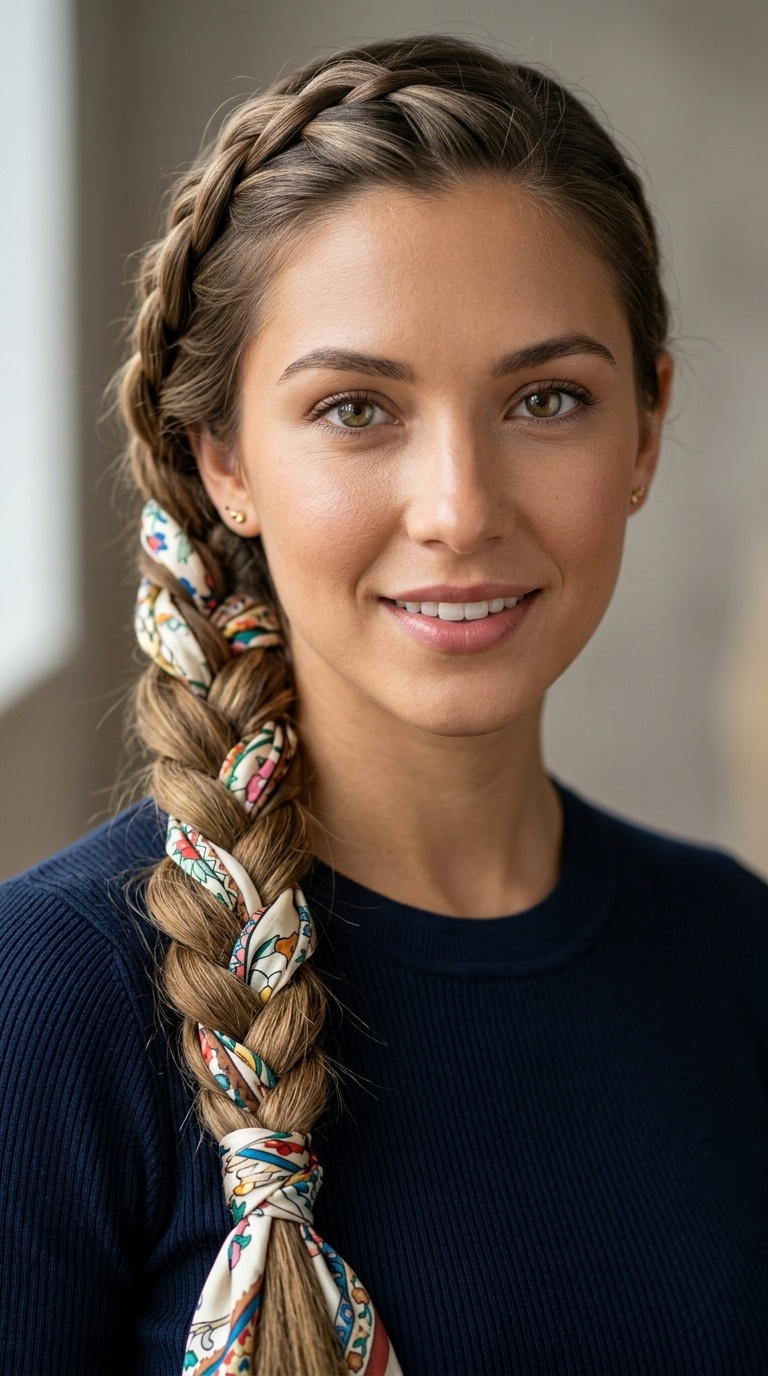 Scarf-Integrated Braid