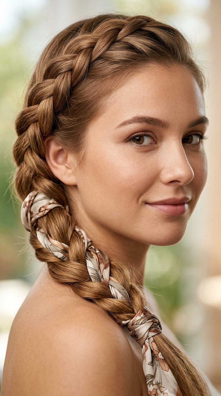 Scarf-Integrated Braid