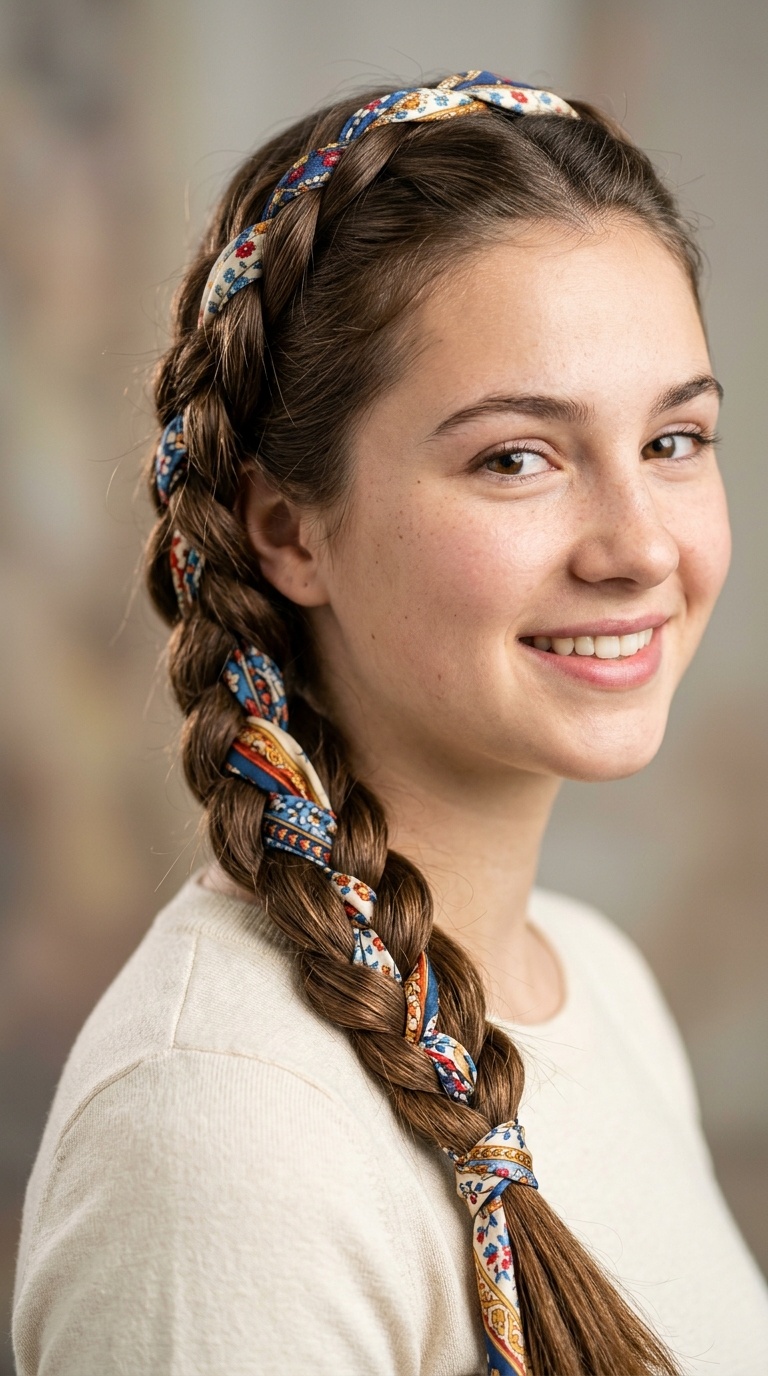 Scarf-Intertwined Braid