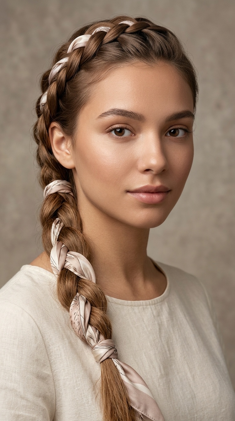 Scarf-Interwoven Braid