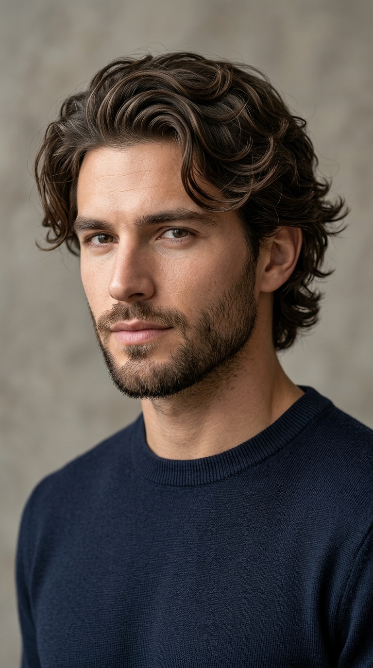 Scissor Cut with Natural Waves