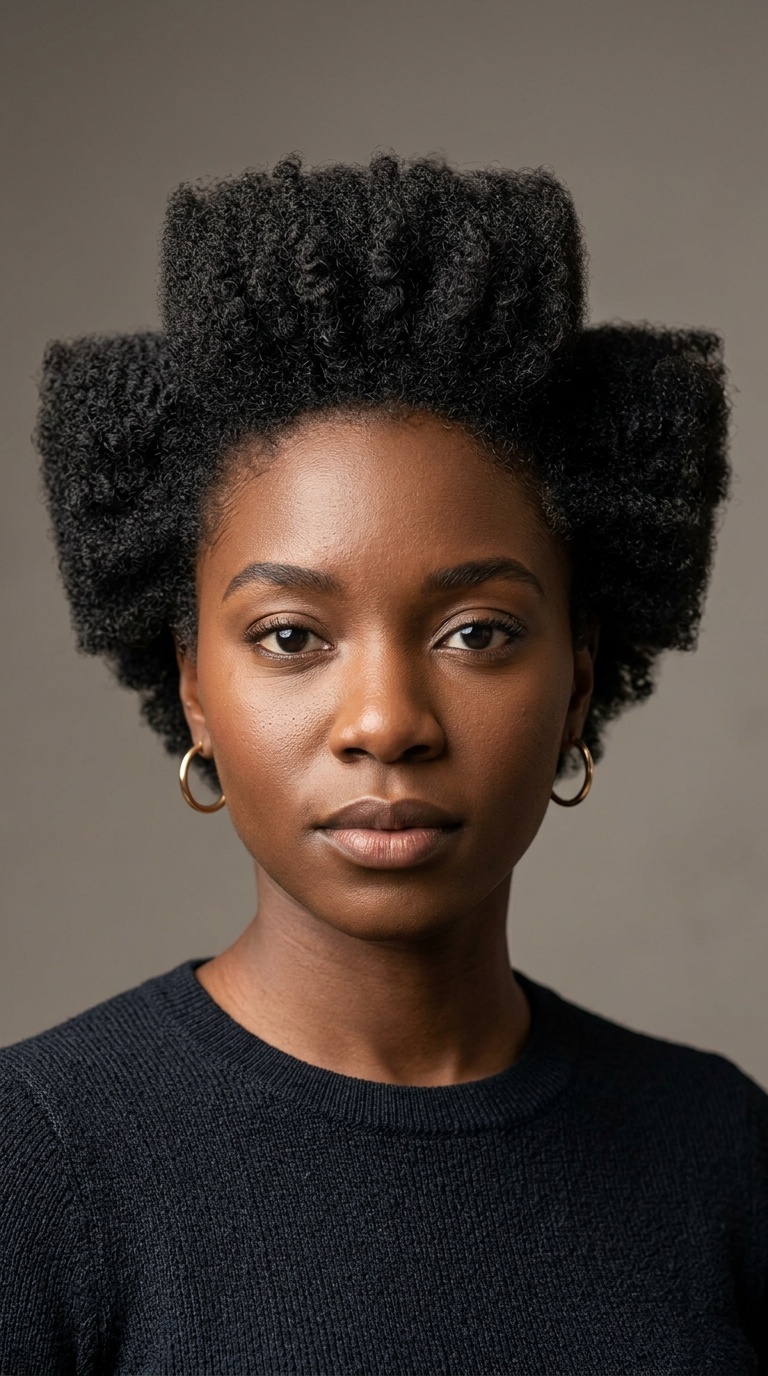 Sculpted Geometric Afro