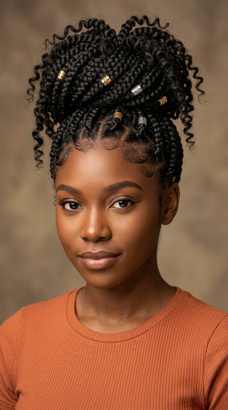 Sculpted Pineapple Updo