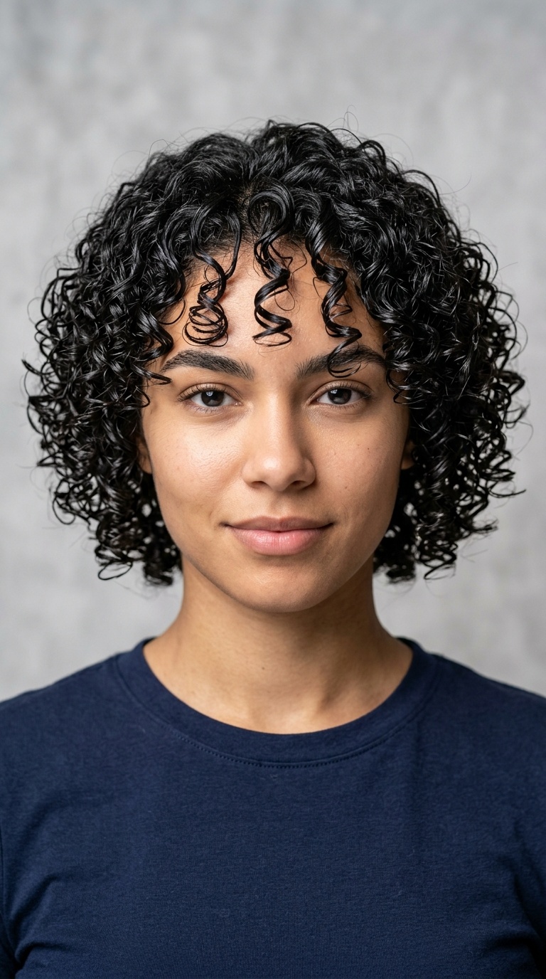 Sculpted Wet Curls