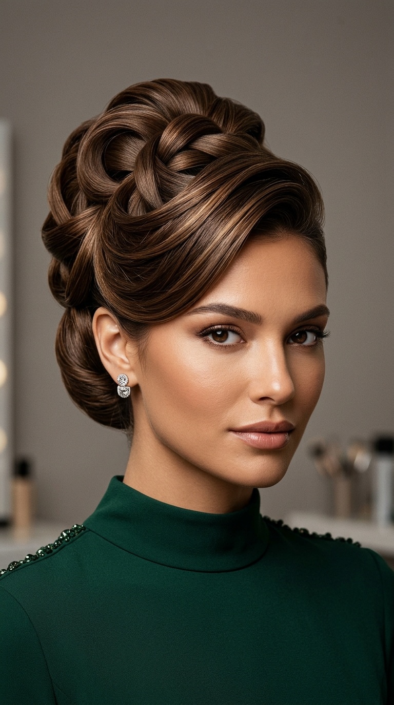 Sculptural Architectural Updo