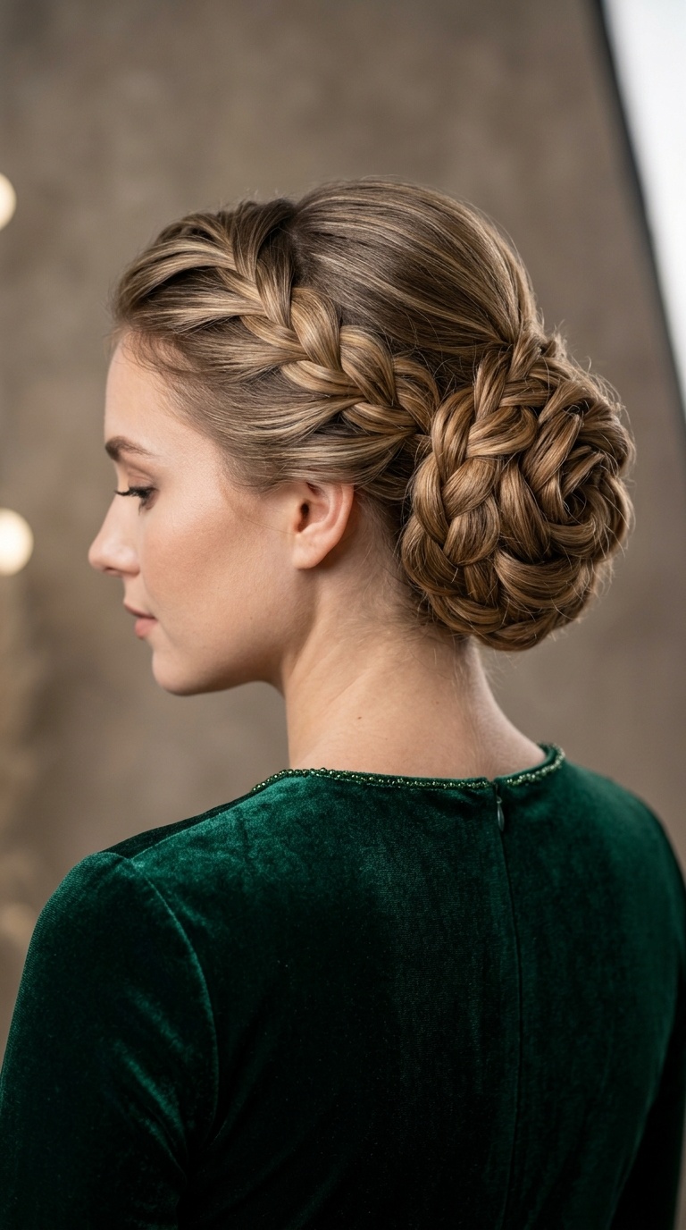 Sculptural Rose Bun