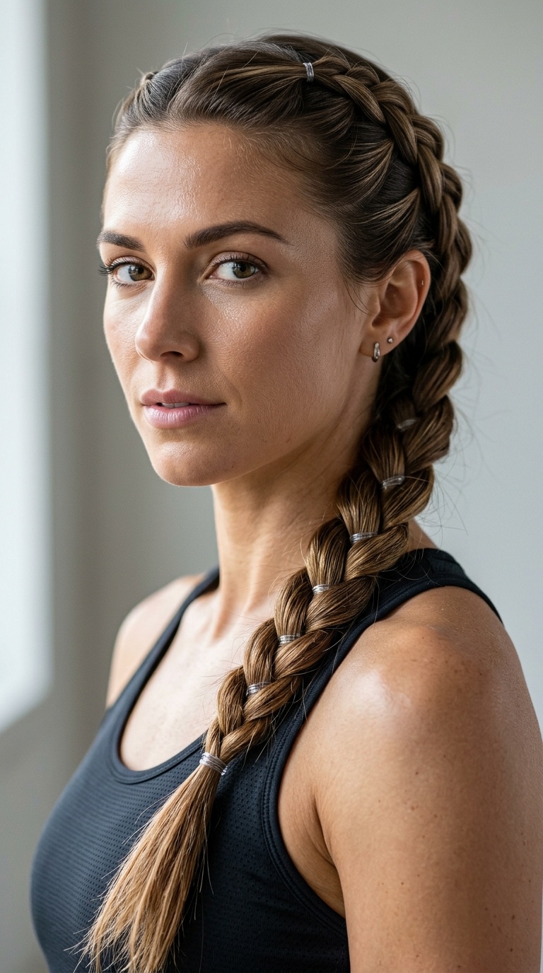 Sectioned Side Braid