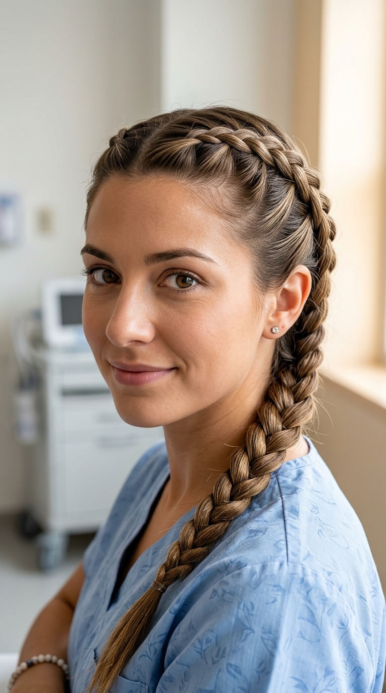 Segmented French Braid