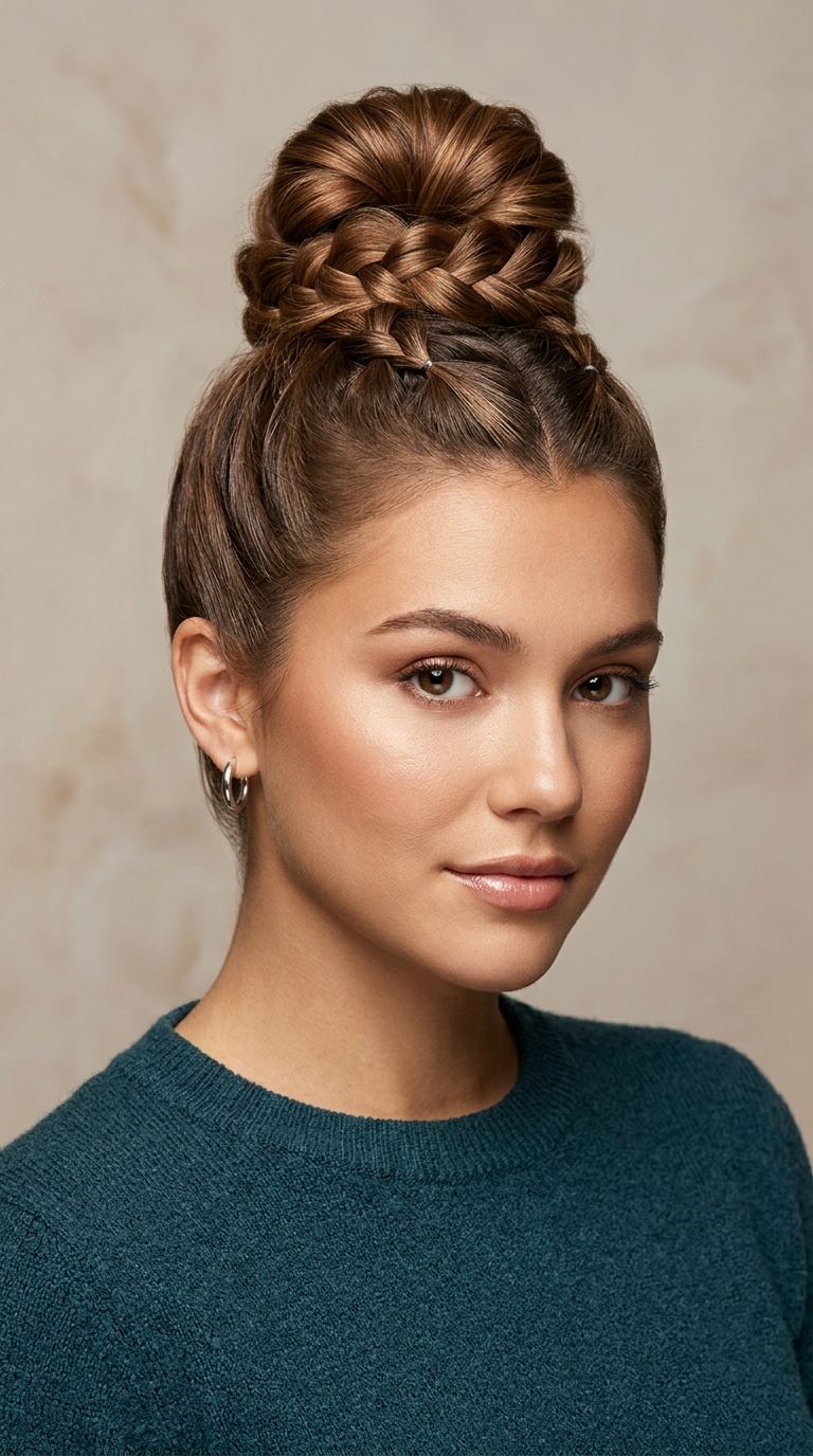 Segmented High Bun
